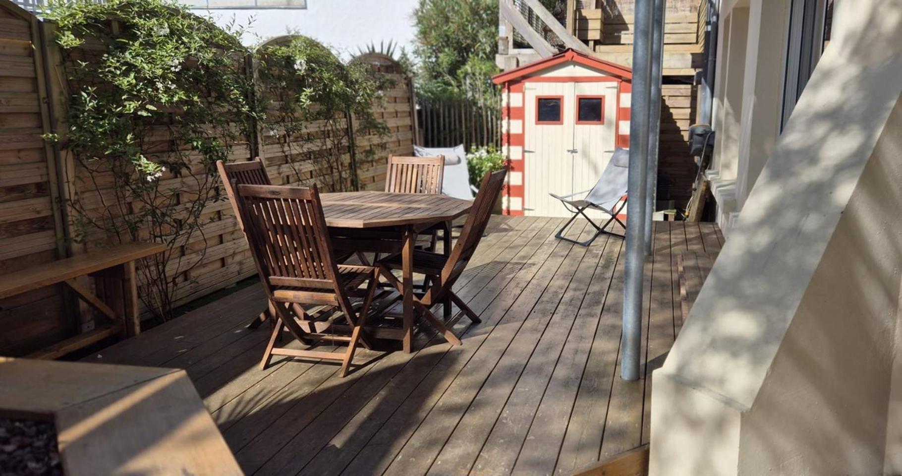 3 Pieces Avec Terrasse Arboree Arcachón Exterior foto